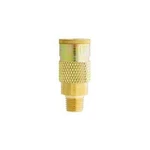 Milton S-786 T-style Quick-connect Coupler, 1/4" Mnpt, Brass New. Price: $13.61.