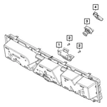 Mopar 68460770AA Camera Bracket New. Price: $15.87.