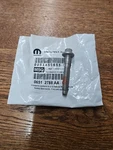 (1) One Mopar Oem Oil Filter Adapter Bolt-limited, Vin: / Part# 06512788AA New. Price: $5.00.