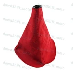 Racing Hyper Fabric Knob Shifter Boot Cover Mt/at Red Stitches Jdm Bride New. Price: $11.79.
