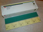 New 3M 02221 Green Corps Production Paper Abrasive 100 Sheets Grade 40E 17-1/2". Price: $109.99.