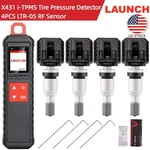 Launch X431 I-tpms Tire Pressure Detector Service +4PCS LTR-05 Sensor Metal New. Price: $139.00.