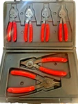 6 Piece Snap Ring Pliers Set Napa Black Case With K-d Used. Price: $74.99.