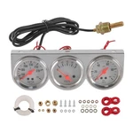 Jdmspeed 2 Inch Triple Gauge Set - Pressure, Water Temp, Volt Meter (oil:... New. Price: $35.76.