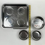 Magnetic Parts Tray 4 Pc. Set-pittsburgh & Performance Tool Used. Price: $14.89.