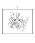 Genuine Mopar Bolt 6105077AA New. Price: $10.35.