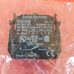 Cutler - Hammer E22B2 Contact Block A1 Black 120V 240V 440V Brazil New. Price: $21.27.