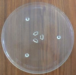 12 1/2" Samsung DE74-20015 Microwave Clear Glass Turntable Plate/tray Used Clean. Price: $34.99.