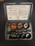 Read Mac Tools Partial HS9596B 10 Piece Hole Saw Kit Used Case Black & Red. Price: $31.28.