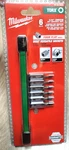 Milwaukee 6PC 1/4" Dr Torx Bit Socket Set W/rail T8-T27 #48-22-9530 New. Price: $69.74.