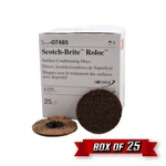 Scotch-brite 07485 Surface Conditioning Roloc Disc, Tr, 3.000" X Coarse 25PK New. Price: $68.95.