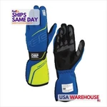 Omp IB0-0779-A01-044-L, Pair Of Tecnica Gloves Fia 8856- 2018 Blue / Yellow Sz. New. Price: $272.05.