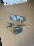 New! Genuine Oem Profile Refrigerator Left Upper & Lower French Door Hinge Open. Price: $129.50.