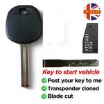 Toyota Yaris, Corolla - TOY48 Spare Key Cut And Cloned Start Vehicle New. Price: $44.26.