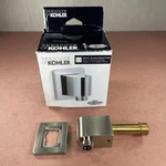 Kohler Awaken Wall Mount Supply Elbow Vibrant Brushed Nickel 98350-BN Scratches Open. Price: $22.00.