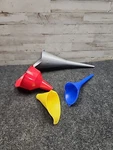 Flotool 10712MX4 Super Quad Funnel For Oil, Lubricant And Other Fluids, 4PK Open. Price: $18.00.