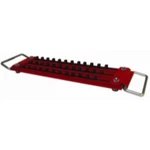 Mechanics Time Saver LASTRAY38 3-ROW 3/8 In. Drive Lock-a-socket New. Price: $51.07.