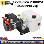 12V 0.8KW Hydraulic Power Unit Pump 2300PSI 2QT For Lippert 141111 643150 Rv New. Price: $629.00.