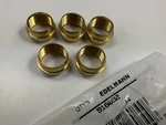 (5) Edelmann 916092 Nylon Air Brake Sleeve Fitting 3/4" Tube Size Sae 100115 New. Price: $8.96.
