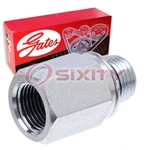 Gates G63120-2206 Hydraulic Coupling Adapter For Tools Equipment System Us New. Price: $34.78.