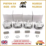 Mini Bmw 1.6 Petrol N12B16 N16B16 Pistons Set X4 Std Pcs 114I 116I 118I Series New. Price: $303.55.