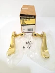 Baldwin Estate 5152-031-MR Door Lever Handle Pair Polished Brass New Open. Price: $44.75.