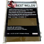 Best Welds 901-932-110-10 4-1/2X5-1/4 #10 Gold Coated Poly Filter Plate New. Price: $14.99.