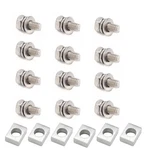 Cseao 12PACK M6 X 10MM Motorcycly Battery Terminal Bolts Square Nuts, 304 Sta... New. Price: $12.24.