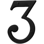 Baldwin Estate Solid Brass 5" House Number Satin Black 90673.190.CD New Sealed. Price: $28.00.