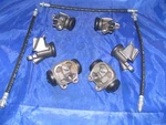 Wheel Cylinders And Brake Hoses For 1956 Dodge - D500 Only New. Price: $325.91.