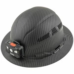 Klein Tools 60347 Hard Hat, Premium Karbn, Vented Full Brim, Class W/ Headlamp New. Price: $109.98.