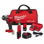Milwaukee 3890-22 M18 Fuel & M12 2-TOOL Cordless Combo Kit New. Price: $499.40.