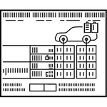 New Genuine Mercedes-benz Tire Press Label 2535846802 Oem. Price: $31.50.
