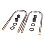 AUBK8154-113 Automann U-bolt Kit 3/4 X 3/8 Rd Grade Suspension New. Price: $62.35.