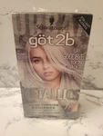 Schwarzkopf GOT2B M71 Metallic Silver For Light Blonde Hair Color Sealed New. Price: $9.50.