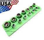 Mechanics Time Saver 1/2 Drive Magnetic Metric Shallow Socket Holder Organizer New. Price: $24.99.