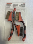 Snap On Mini Stainless Steel And Brass Wire Brush 2 Pack Of 3 New. Price: $38.15.