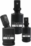 Pcs Universal Joint Swivel Socket Adapter SET,1/4",3/8"& 3PC, Black New. Price: $13.35.
