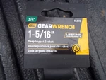 Gearwrench P/n 84872 3/4" Drive Deep Imp Sckt 1-5/16" New. Price: $22.99.