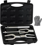 5-PIECE Ball Joint Separator Set, Pickle Fork Tie Rod Removal Tool... New. Price: $42.31.