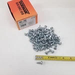 100 Pcs Multi-purpose Car Truck Sheet Metal Screw Head-no. 14 X 3/4 In New. Price: $22.80.