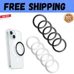 10 Pack Universal Metal Rings, Magnetic For Phone Cases & Wireless Charg... New. Price: $8.55.