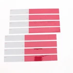 8PC Peterson 465K High Bright Red White Reflective Marker Tape 2"X18" Adhesive New. Price: $13.29.