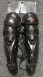 Adidas Pro Series 2.0 Baseball/softball Catchers Leg Guards 15.5 Black New. Price: $79.99.