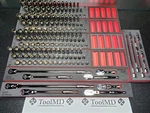 Snap-on Tools 6 & 12-POINT Red 185PC 3/8" Drive General Service Set 2185GSS01FR New. Price: $7500.00.