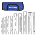 Workpro Shower Socket Wrench Set 9-PIECE With Bar Handle For New. Price: $19.79.