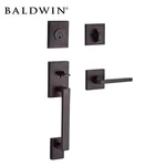 Baldwin Reserve Jolla Contemporary Lever Handle Set Venetian Bronze Square New. Price: $265.85.