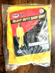 Sas Safety 6813 Heavy-duty Pvc Rain Suit, Yellow Large New. Price: $12.99.