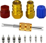 R12 To R134A Ac Retrofit Adapter Kit High Low Side Fitting Ports 1/4 7/16-20 New. Price: $15.87.