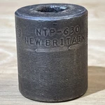 New Britain 15/16" Shallow Impact Socket 1/2" Drive Point NTP-630 Vtg Usa Used. Price: $17.95.